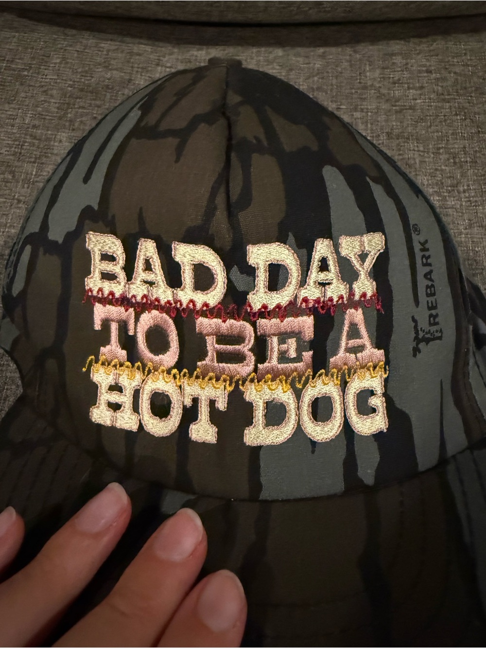 Hot dog trucker hat